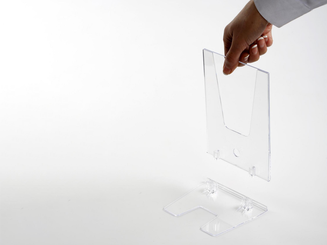 Foldable Counter-top Brochure Holder