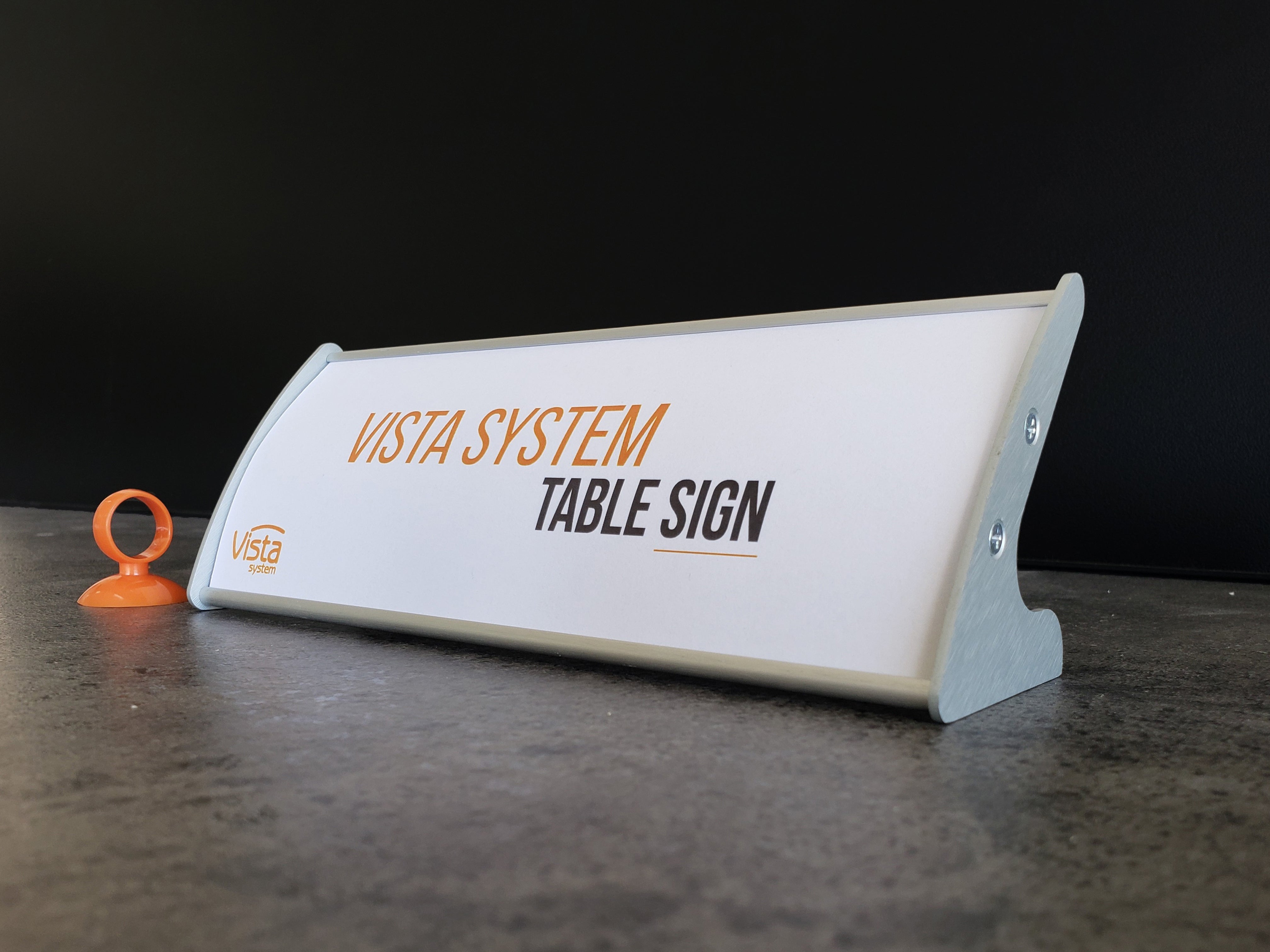 Table sign, Vista 'boomerang' style