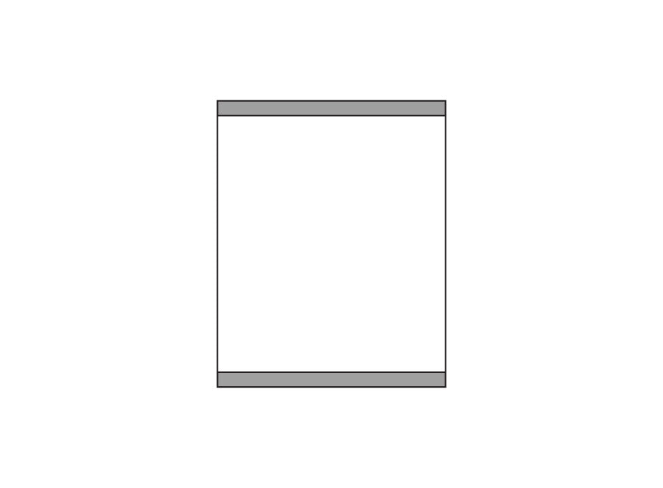 Wall sign, Square (Widths: F400-F900)