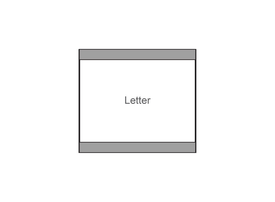 Wall sign, Square (Widths: FA4,FLetter)