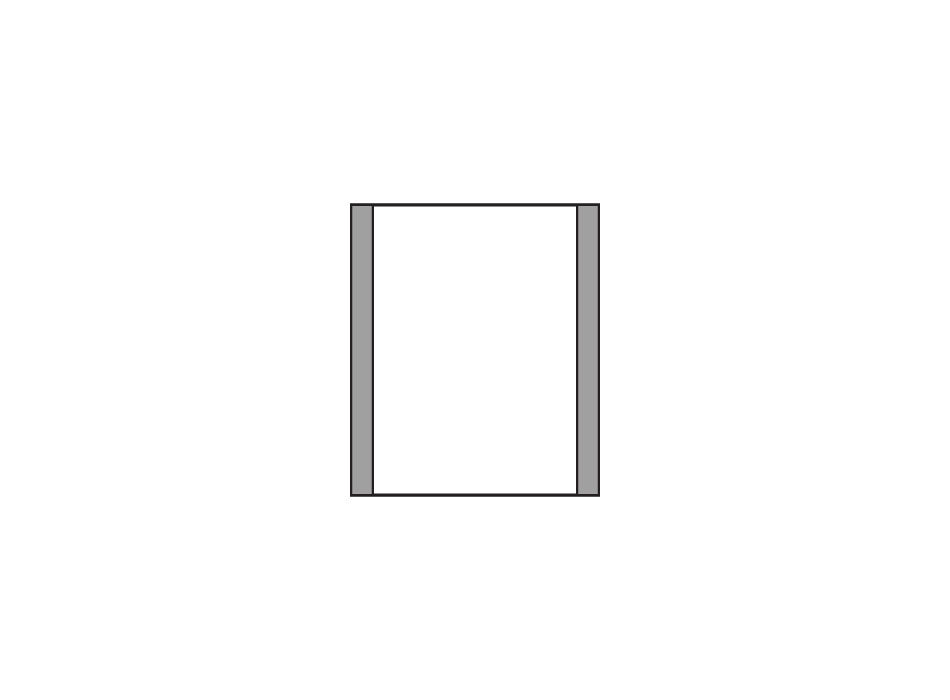 Wall sign, Square (Widths: F400-F900)