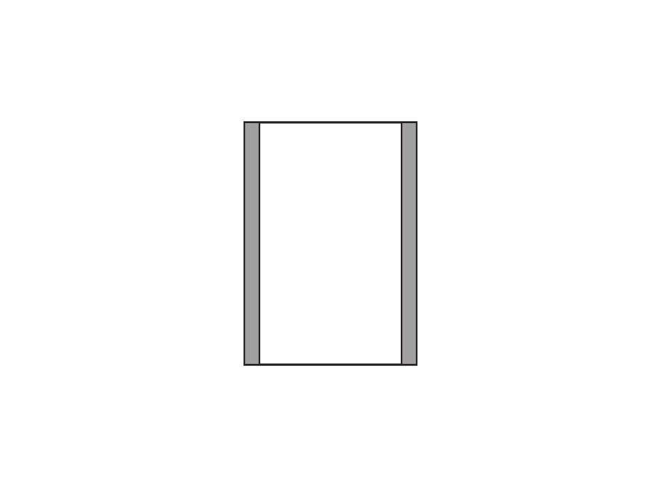 Wall sign, Square (Widths: F400-F900)