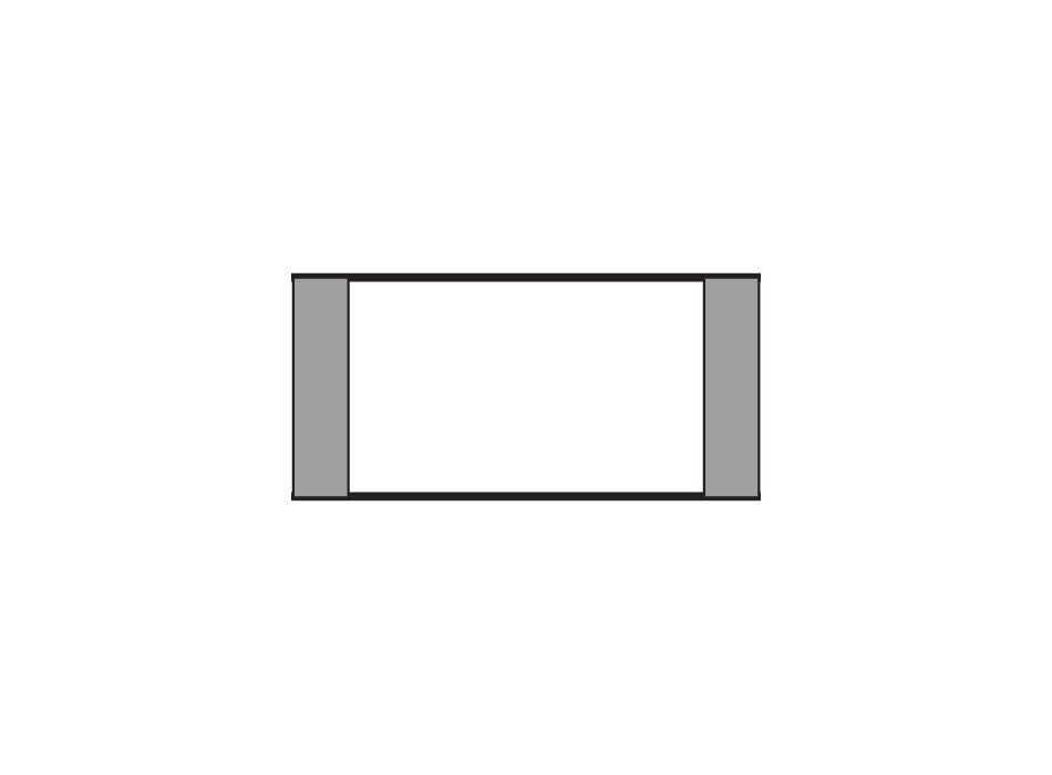 Wall sign, Square (Widths: F80-F120)