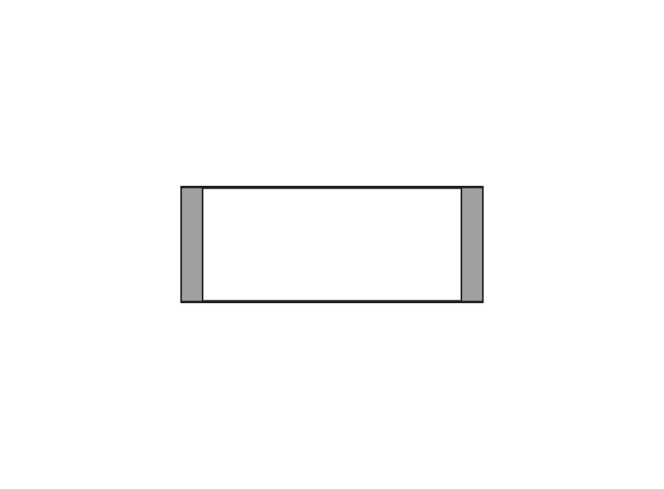 Wall sign, Square (Widths: F400-F900)