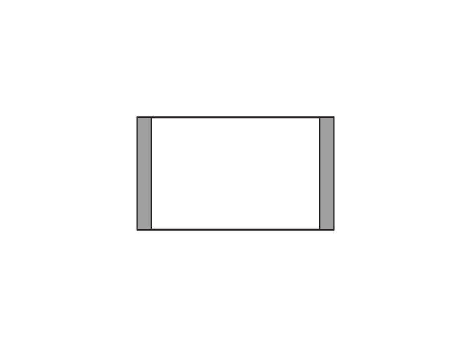 Wall sign, Square (Widths: F400-F900)