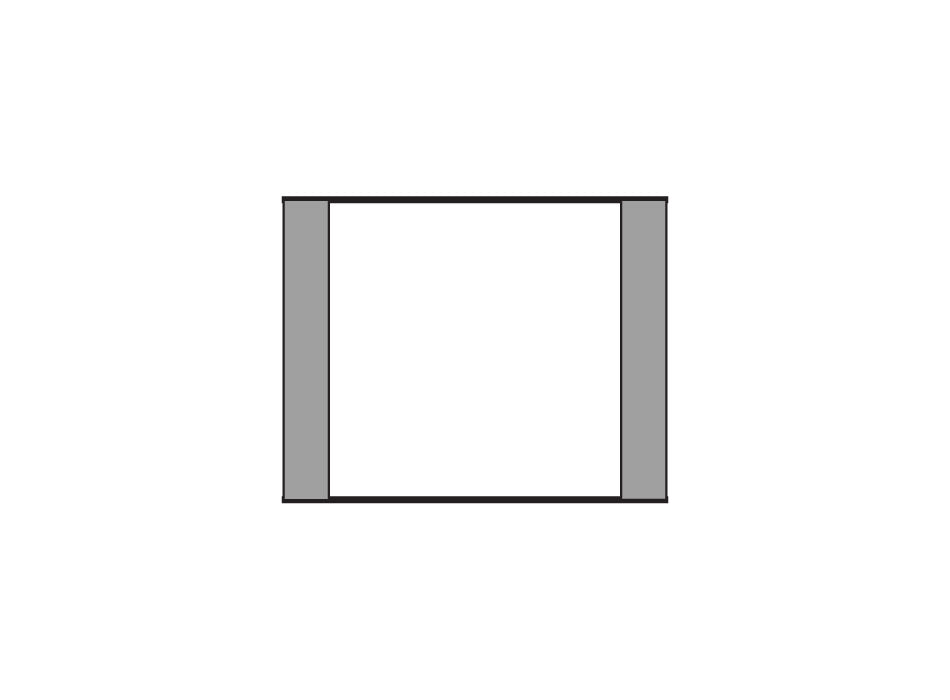 Wall sign, Square (Widths: F80-F120)