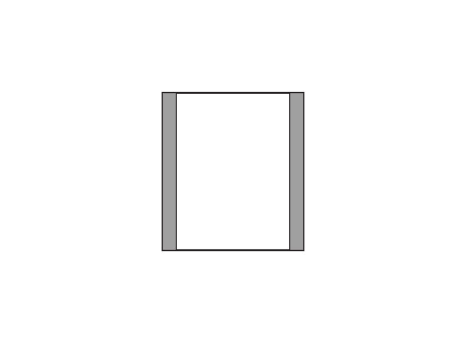 Wall sign, Square (Widths: F150-F300)