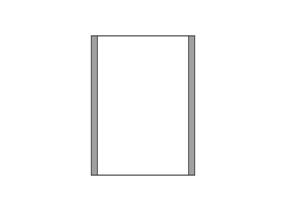 Wall sign, Square (Widths: F11,F17)