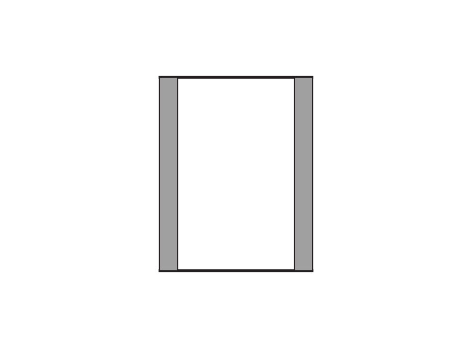 Wall sign, Square (Widths: F80-F120)