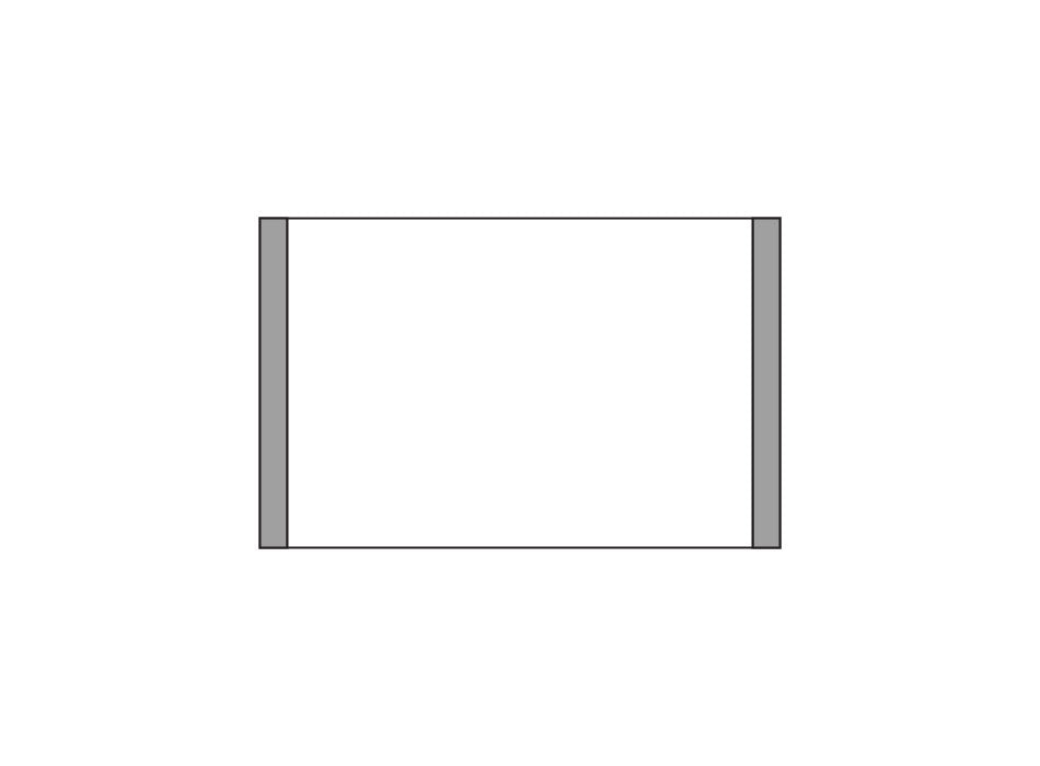 Wall sign, Square (Widths: F400-F900)