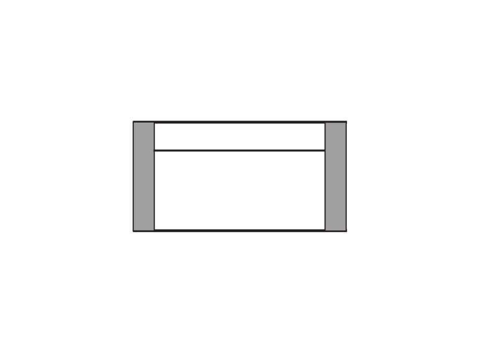 Wall sign, Square (Widths: F150-F300)