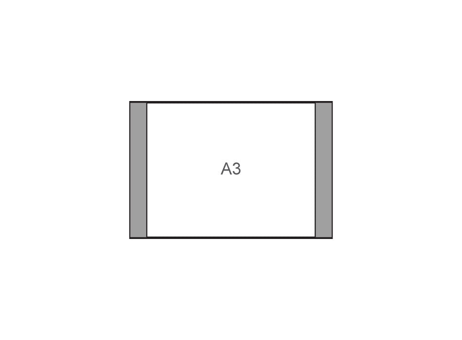 Wall sign, Square (Widths: F400-F900)