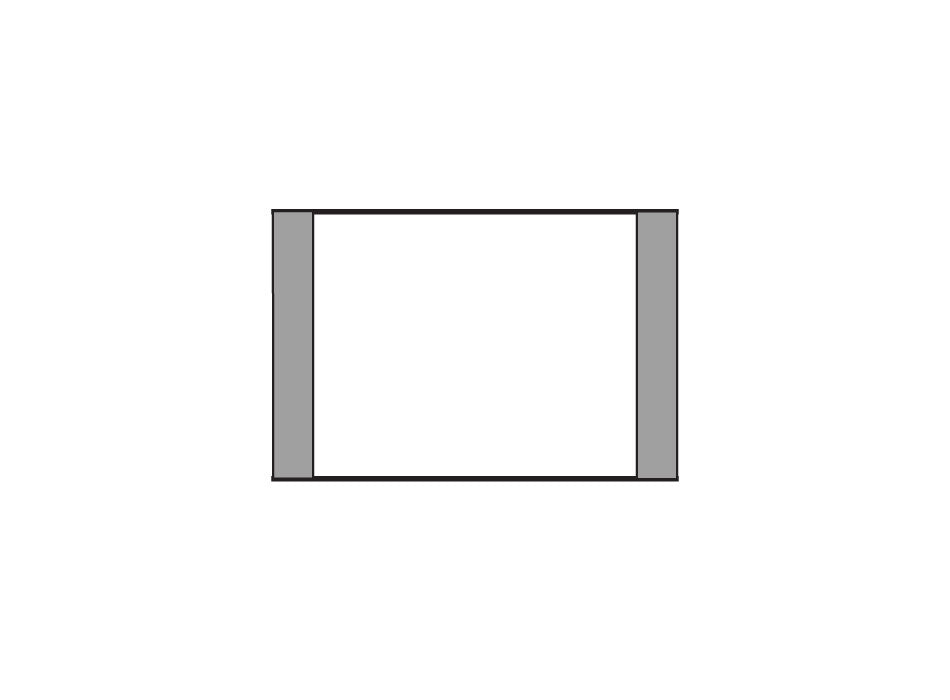 Wall sign, Square (Widths: F150-F300)