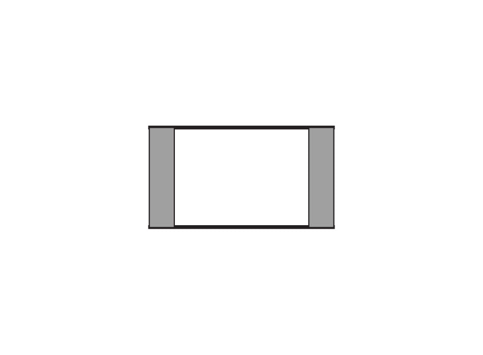 Wall sign, Square (Widths: F80-F120)