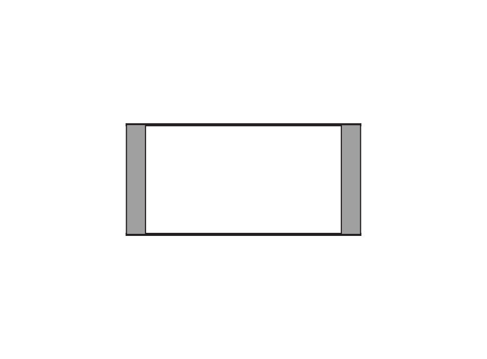 Wall sign, Square (Widths: F150-F300)