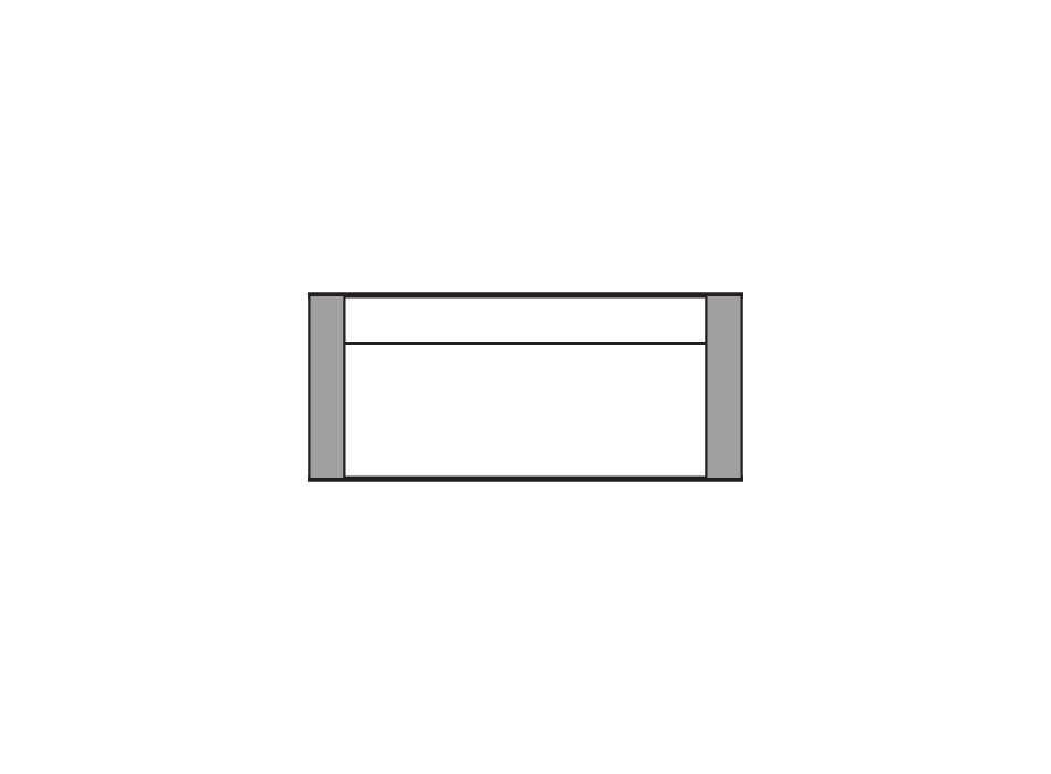 Wall sign, Square (Widths: F150-F300)