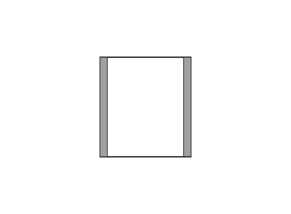 Wall sign, Square (Widths: F150-F300)