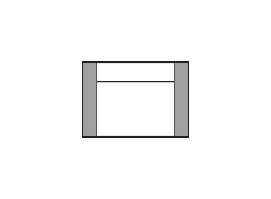 Wall sign, Square (Widths: F80-F120)