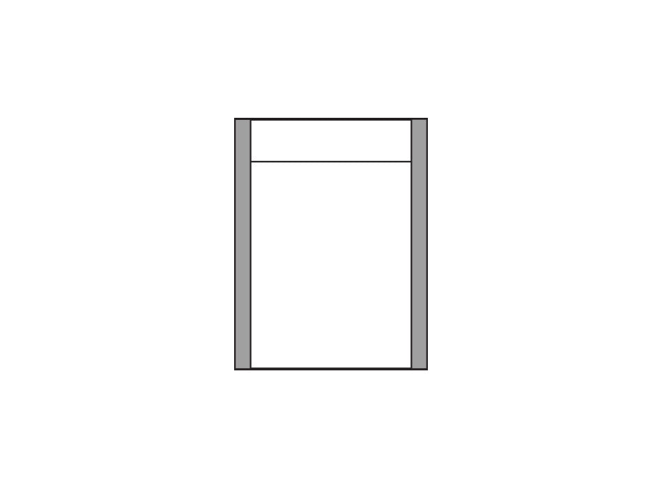 Wall sign, Square (Widths: F150-F300)