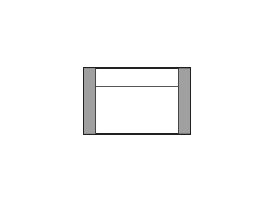 Wall sign, Square (Widths: F150-F300)