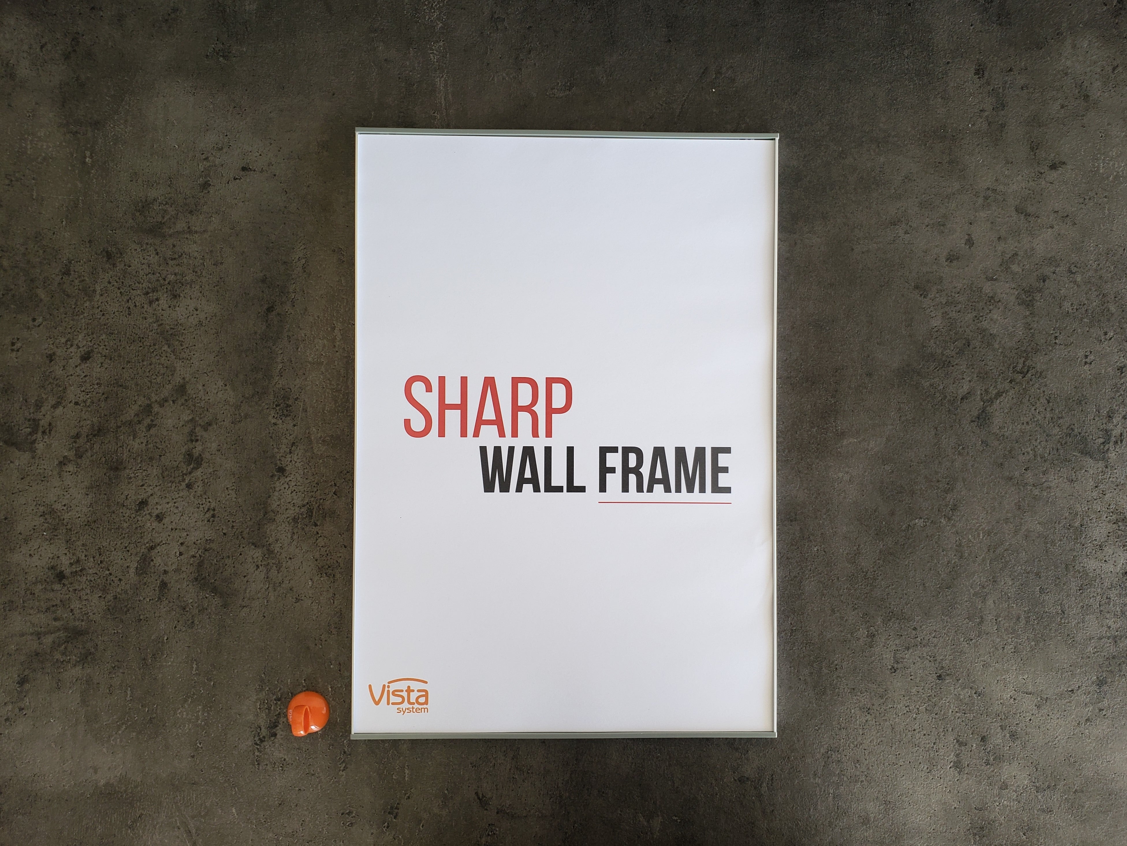 Wall sign, Sharp (Widths: A4,A3)