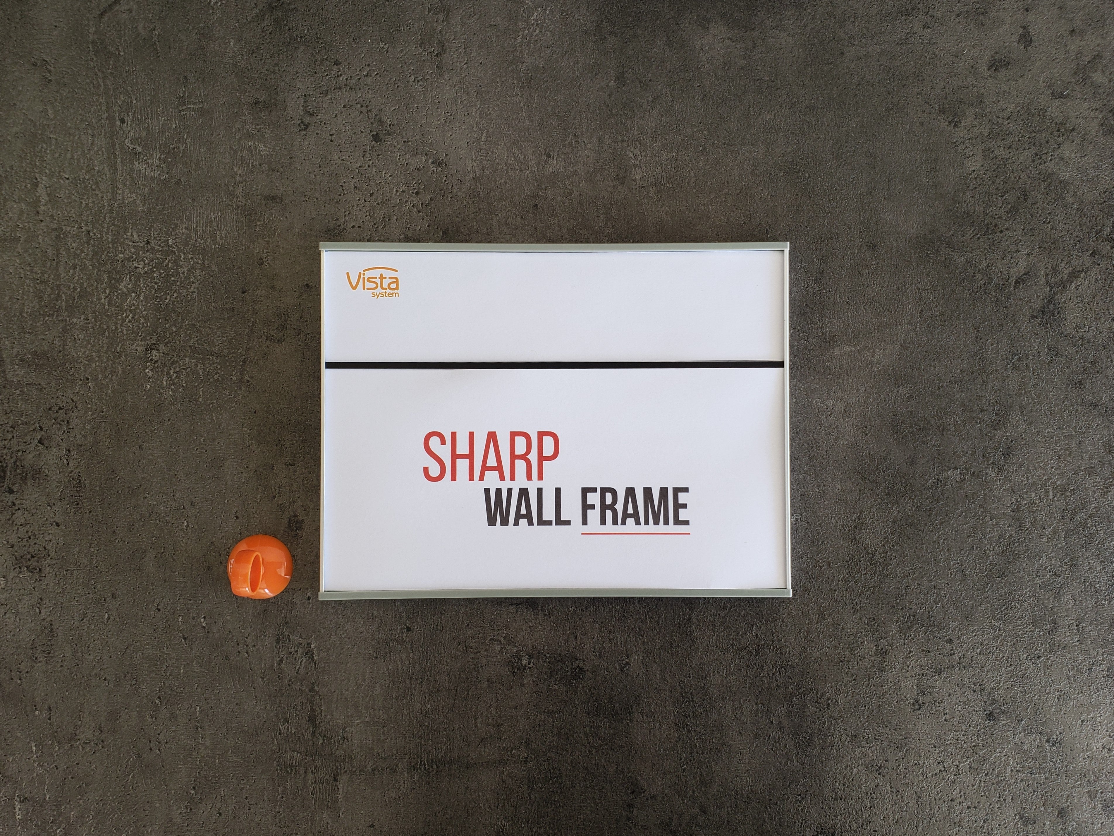 Wall sign, Sharp (Widths: A4,A3)