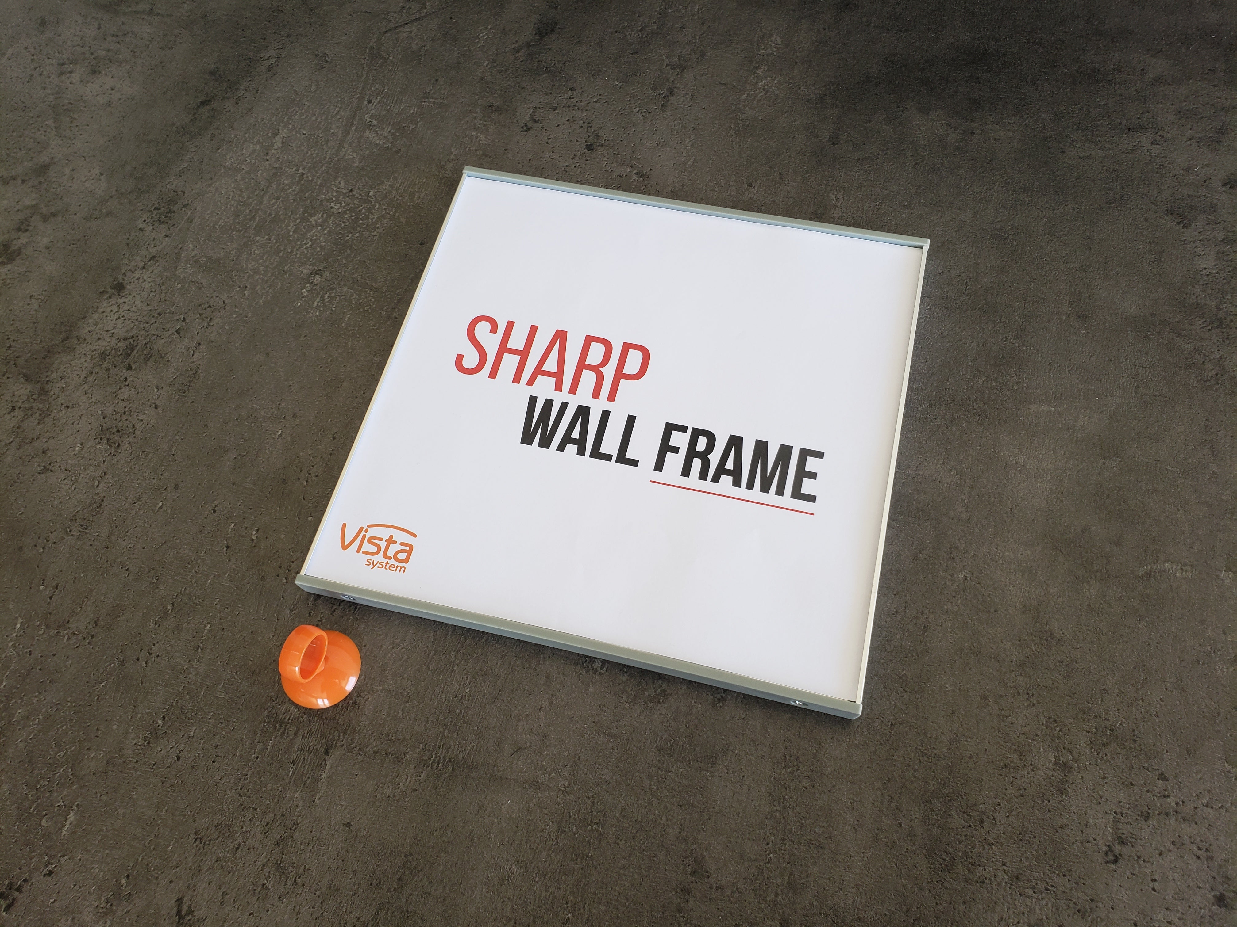 Wall sign, Sharp (Widths: A7-A5)