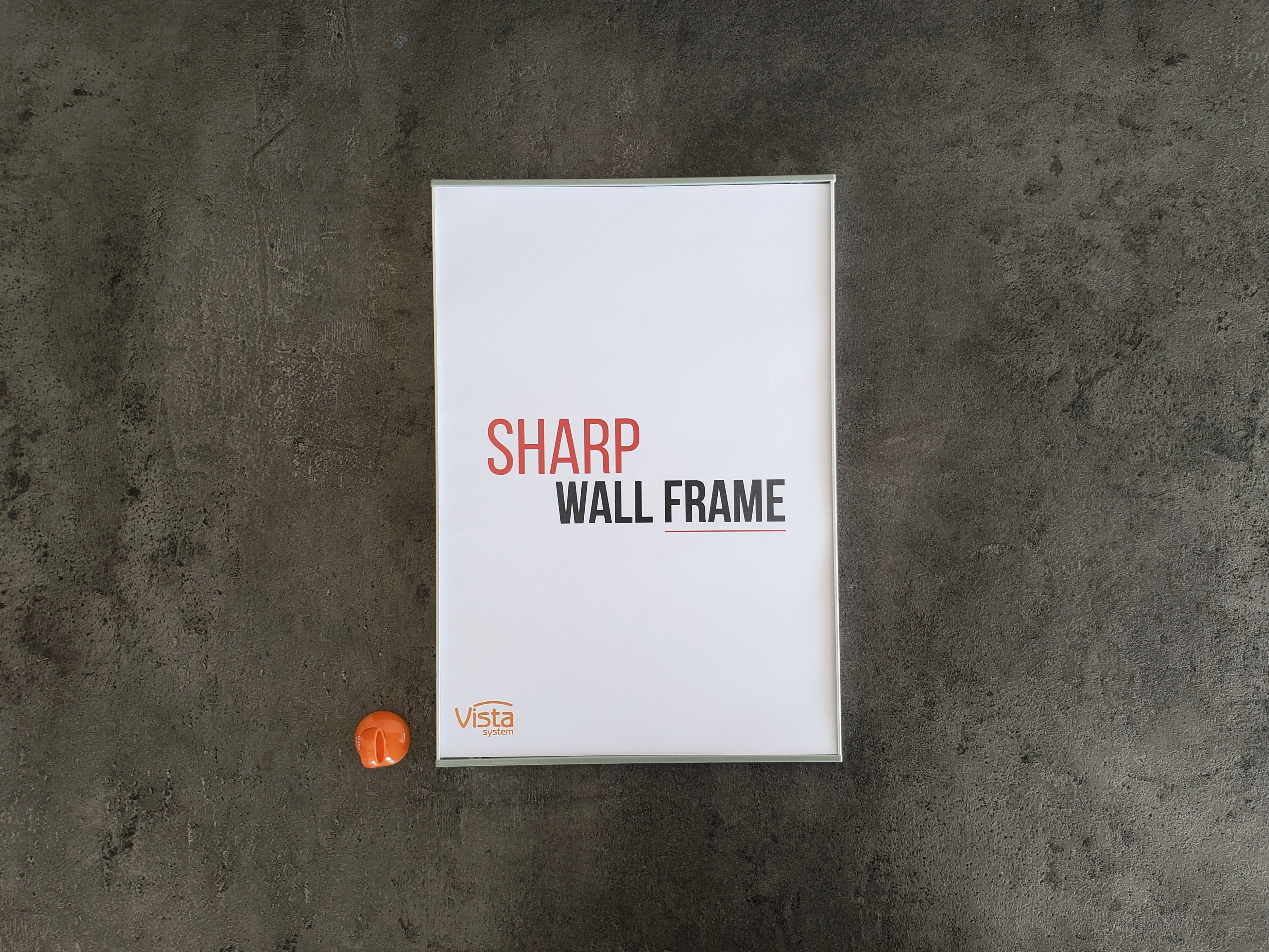 Wall sign, Sharp (Widths: A4,A3)