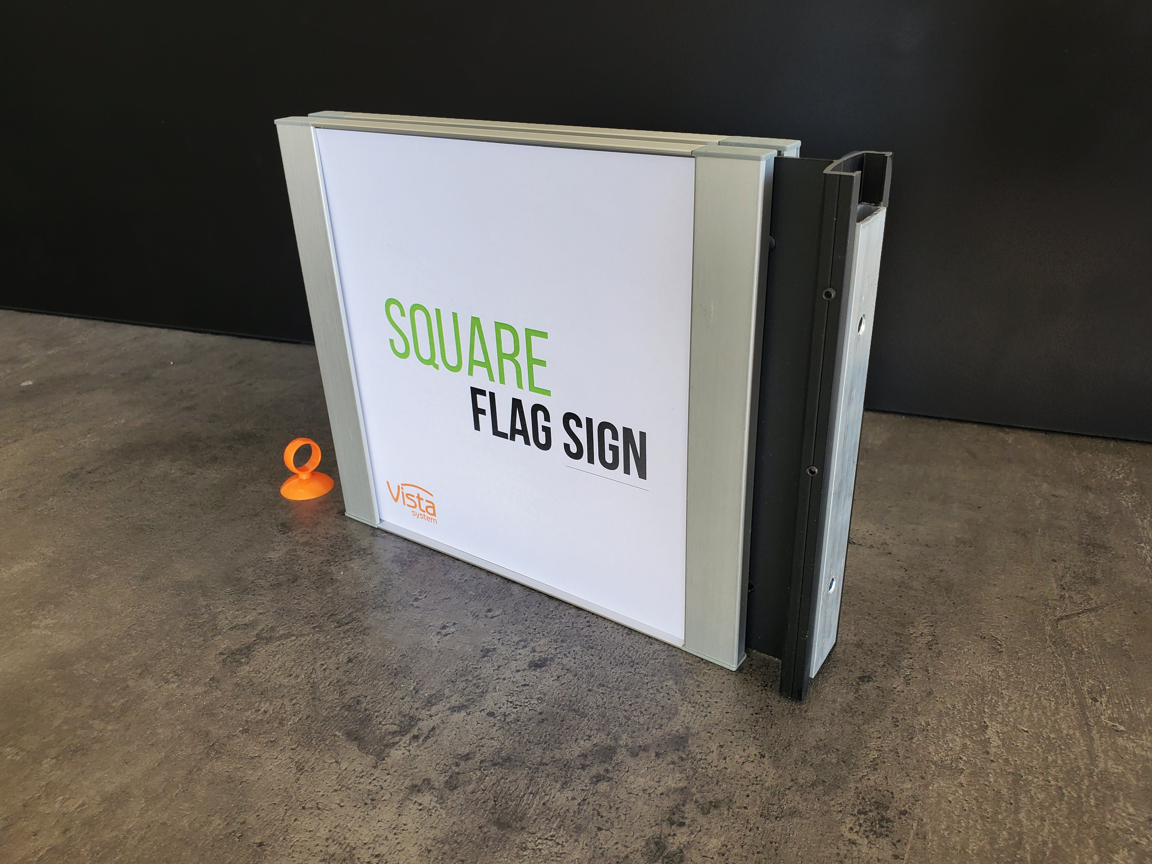 Projecting sign, Square style